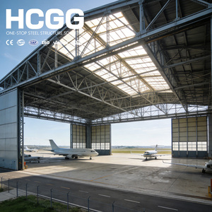 Hangar Modular Personalizado de Acero Industrial para Aviones, Almacén para Aviones Pequeños, Resistente al Viento y a la Carga de Nieve - Product Image 6