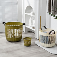 Nouveau style chambre stockage panier à linge organisateur vêtements pour salle de bain