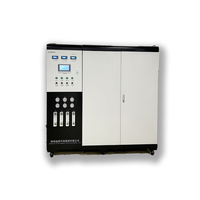 Machine de traitement de l'eau ultra-pure HMI 1000L/H Système RO+EDI+UV avec réservoir sous pression Pompe 1 an Moteur PLC Boîte