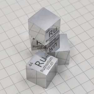 Cubo de rutenio 99.95%/blanco cuadrado de rutenio, pellet de rutenio, lingote de metal de rutenio - Product Image 2