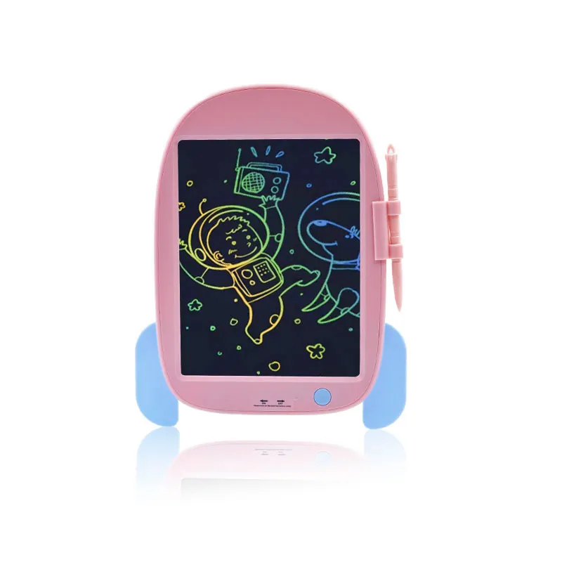 Dessin animé enfants LCD écriture jouets d'apprentissage numérique Doodle Pad pour enfants tableau d'écriture graphique avec stylet