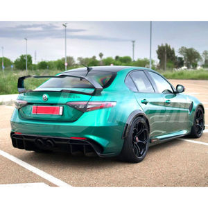 Kits de carrocería de fibra de carbono estilo GTAM para Alfa Romeo Giulia QV Quadrifoglio 2016-2023 - Product Image 5