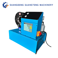 Machine hydraulique portative de sertissage de tuyau d'approvisionnement d'usine GT-10 l'équipement de presse de tuyau de câble de frein avec la bonne qualité