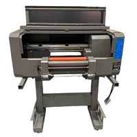 Impresora UV DTF Todo en Uno de Rollo a Rollo con Laminadora Epson I1600 I3200 A3 para Impresión de Adhesivos y Películas AB