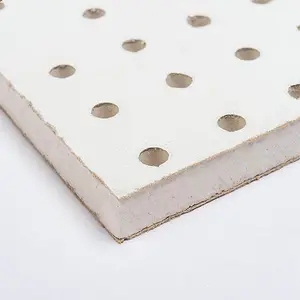 2400*1200mm Perforated Gypsum Board Plasterboard Drywall decorative acoustic ceiling tiles