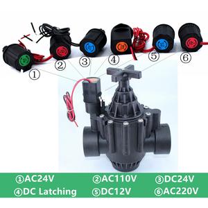 Válvula Solenoide Zw Zanchen de 3/4 Pulgadas con Cuerpo de Plástico para Control de Agua en Sistemas de Riego - Product Image 4