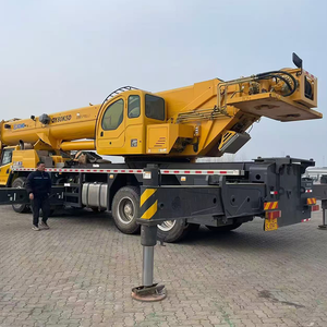 Grue mobile hydraulique d'occasion populaire 80T XCMG QY80K5D, longueur de flèche 50,5m, flèche auxiliaire 18m, contrepoids 25t, moteur Weichai, 2023 - Product Image 2