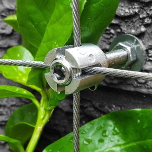 Kits de Enrejado de Alambre de Acero Inoxidable Galvanizado para Plantas Trepadoras, Sistema de Espalier T316 para Cercas y Proyectos de Jardinería DIY - Product Image 4