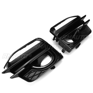 Coques de phares antibrouillard avant de haute qualité (2 pièces) pour Infiniti Q50 Sport 2014-2017, cache de grille de phare antibrouillard - Product Image 4