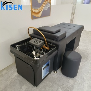 KISEN Sillón Lavacabezas Portátil Multifuncional para Salón de Belleza con Circulación de Agua y Vaporizador en Venta - Product Image 2