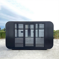 Maison préfabriquée insonorisée moderne Espace capsule Conteneur Hôtel Mini Immeuble de bureaux Cabane apple mobile Maisons préfabriquées à vendre