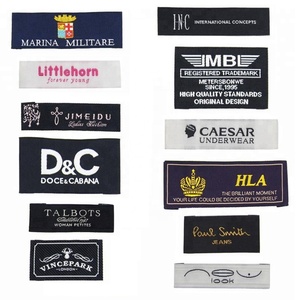 Etiquetas de Ropa Personalizadas de Alta Densidad y Calidad a Precio Económico, Etiquetas de Ropa con Pliegue Central - Product Image 5