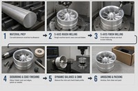 Usinage CNC 5 axes pour la fabrication de ventilateurs intégrés en aluminium 6061, pièce de moteur turbofan de jet RC personnalisée