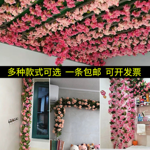 ดอกกุหลาบประดิษฐ์ Shuya ตกแต่งผนังบ้าน เพดานบ้าน สำหรับตกแต่งคริสต์มาส - Product Image 2