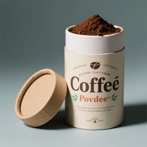 Premium Kraft Paper Tubes for Coffee Tea and <b>Cookies</b> Eco-Friendly, Airtight & Customizable Sizes - Product Image 1