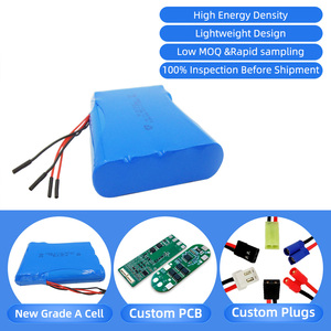 11.1V 3S2P充電式4400mAhリチウムイオン電池パックGPSトラッカー用 - Product Image 1