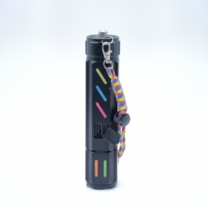 Linterna LED de Bolsillo Recargable por USB, Resistente al Agua, Cuerpo de Aluminio con COB, Linterna de Emergencia para Exteriores, para Buceo y Camping - Product Image 5