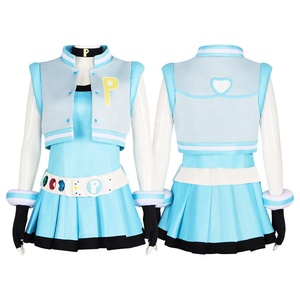 Disfraz de Cosplay de Personaje de TV Power Girls Blossom, Uniforme de Flor Peluda con Burbujas Rodantes para Halloween y Actuaciones Escénicas - Product Image 4