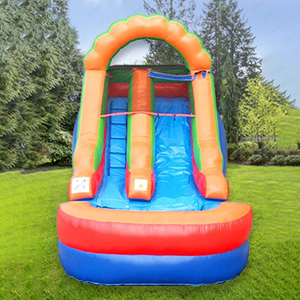 Glissière d'eau gonflable en PVC arc-en-ciel d'amusement d'été de 21 'x 12' x 9 '<span class=keywords><strong>avec</strong></span> le ventilateur de <span class=keywords><strong>piscine</strong></span> d'eau pour le divertissement d'arrière-cour des enfants - Product Image 2