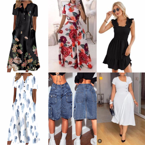 Vestido de Oficina Personalizado para Mujer, Talla Grande, Manga Larga, Cuello en V, Plisado, Midi, con Decoración de Botones, para Trabajo, Casual, Formal - Product Image 2