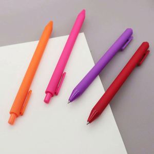 Custom Soft Touch <b>Retractable</b> Gel Ink <b>Pens</b> 0.5mm Fine Point - Product Image 4