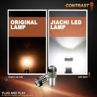 JiaChi Meilleures Ventes T25 T20 Switchback Lights Project 1156 1157 3157 7443 BA15S P21/5W Bake Signal Led Bulbs Lampe DRL Anti Hyper