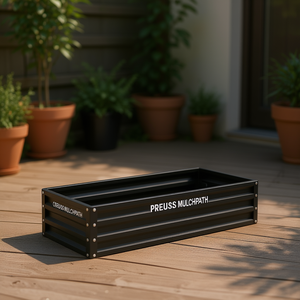 กระถางปลูกต้นไม้แบบไม้สำหรับสวน ระเบียงกลางแจ้ง ปลูกผัก สไตล์เรียบง่าย - Product Image 2