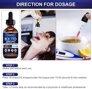 OEM Keto BHB <strong>Diet</strong> Drops with Exogenous Ketones for Fat Burner Appetite Suppressant Drops Supplements