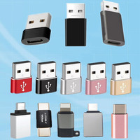 Adaptor Daya Universal Travel USB C USB 2.0 dari Aluminium Alloy Baru Grosir, Output DC Bersertifikasi CE, Proteksi OTP