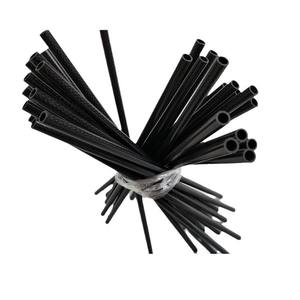 Tige de nettoyage légère en fibre de carbone 3K brillante, tube en fibre de carbone colorée pultrudée, fibre de carbone vierge personnalisée - Product Image 1