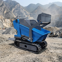 Mini Dumper sur chenilles à benne basculante EURO 5, Approvisionnement direct usine, Livraison gratuite, Machine de transport pour montagne et vergers
