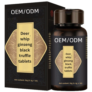 Chiết xuất nhân sâm Deer Whip kết hợp hương vị nấm đen để tăng cường sinh lực nam giới với hỗ trợ năng lượng thảo dược - Product Image 1