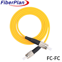 Cordon de brassage à fibre optique Fiberplan monomode multimode recto duplex SM MM SX DX SC FC ST LC
