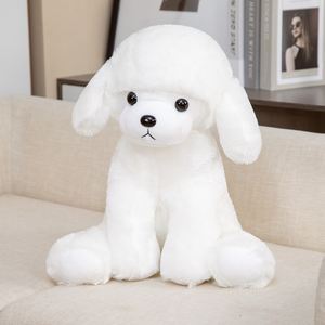 <span class=keywords><strong>Prix</strong></span> usine personnalisé 45cm <span class=keywords><strong>caniche</strong></span> en peluche peluche unisexe mignon <span class=keywords><strong>caniche</strong></span> chien chiot en peluche PP coton vente chaude cadeau de noël - Product Image 2