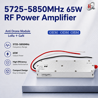 Amplificateur RF GaN personnalisable 65W 5725-5850MHz, module Lora, module anti-drone RF, VCO intégré