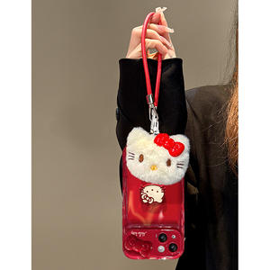 Funda de Silicona 3D con Diseño de Gato y Espejo, con Correa de Peluche para <span class=keywords><strong>Xiaomi</strong></span> 14 <span class=keywords><strong>Redmi</strong></span> <span class=keywords><strong>Note</strong></span> <span class=keywords><strong>11</strong></span> <span class=keywords><strong>Pro</strong></span> - Product Image 2
