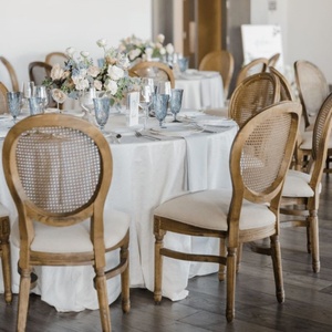 Chaise de banquet de mariage en résine imperméable de style campagnard, <span class=keywords><strong>prix</strong></span> de gros, petite taille CBM, empilable, Louis, pour hôtel, fête, événement - Product Image 2