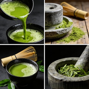 Matcha ceremonial de propiedad estatal <span class=keywords><strong>con</strong></span> extracto de plantas - Sobres para bebidas de té, venta al por mayor de marca privada - Product Image 3
