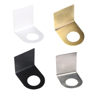 Minnie Bathroom Shampoo Holder 304 Stainless Steel Wall Mounted Corner <b>Storage</b> Rack Durable <b>Shower</b> Gel Bottle Holder - Product Image 5