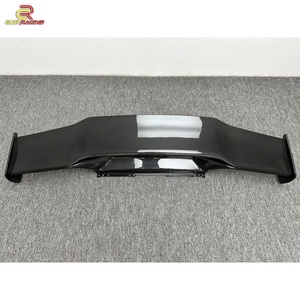 Aileron arrière en fibre de carbone sèche de style STO Vortstein avec couvercle de base pour Lamborghini Huracan LP580 LP610 EVO 2014-2018, pièces de voiture - Product Image 3