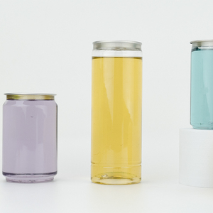 Bottiglie in PET con Anello a Strappo per Tè, Acqua Minerale, Birra, Succo di Frutta e Bibite con Serigrafia - Product Image 1