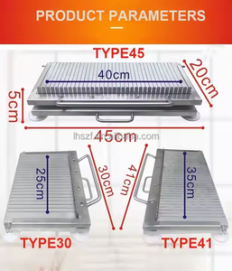 다기능 수동 슬라이서, 손으로 누르는 두꺼운 스테인리스 스틸 이중 칼날, 날카로운 고기/채소/조리된 음식 슬라이서 - Product Image 5