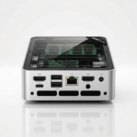 Mini PC CoreNest AMD Ryzen 3 4300U de Cuatro Núcleos, Doble 4K, Mini Computadora de Escritorio, Red 2.5G, Mini PC de Oficina con Tapa Magnética