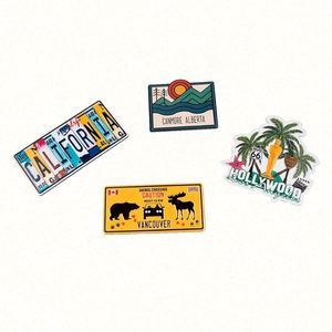 Aimants de réfrigérateur personnalisés en fer blanc pour photos souvenirs, vente en gros - Product Image 6