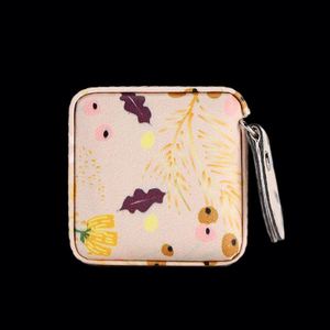 Mètre ruban rétractable portable de 1,5 m/60 pouces avec pompon, porte-clés, logo imprimé, en cuir PU, personnalisable, souple - Product Image 4