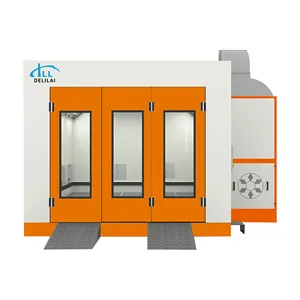 CE Approved Automatic Spray Tan Booth Automotive Paint Spray Booth Spray Room For Sale