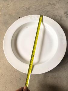 Assortiment de bols et assiettes en porcelaine blanche <span class=keywords><strong>très</strong></span> grands de 14, 16 et 18 pouces par Ton - Product Image 3