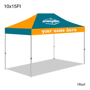Tùy chỉnh in nhiệm vụ nặng nề không thấm nước ngoài trời tán Lều 10 * 10ft 10 * 15ft 10 * 20ft có thể gập lại marquee thương mại ô tô cho thấy các bên - Product Image 2