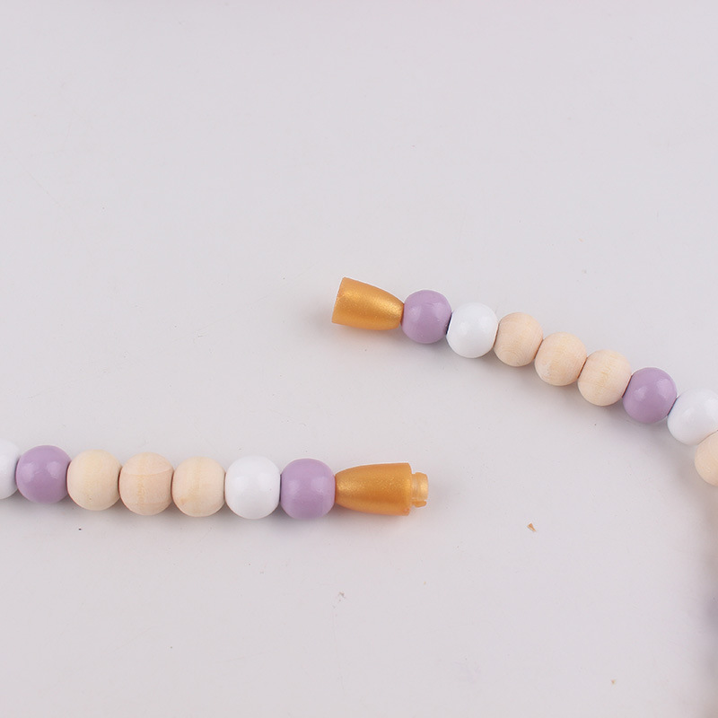 Cartoon Mushroom Hanging Rope Colorful Silicone Bead Lanyard for Mobile Phone Key Phone Jewelry Image 5