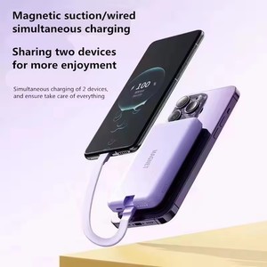 10000mAh điện từ ngân hàng không dây sạc di động 22.5W nhanh chóng sạc USB C <span class=keywords><strong>Battery</strong></span> Pack cho iPhones/Android điện thoại di động - Product Image 6